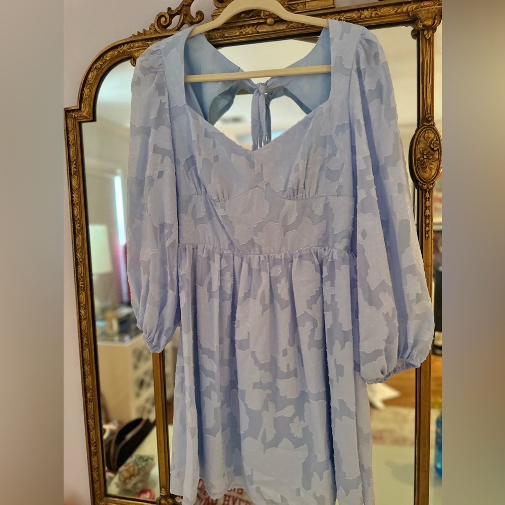 All About May blue dress!